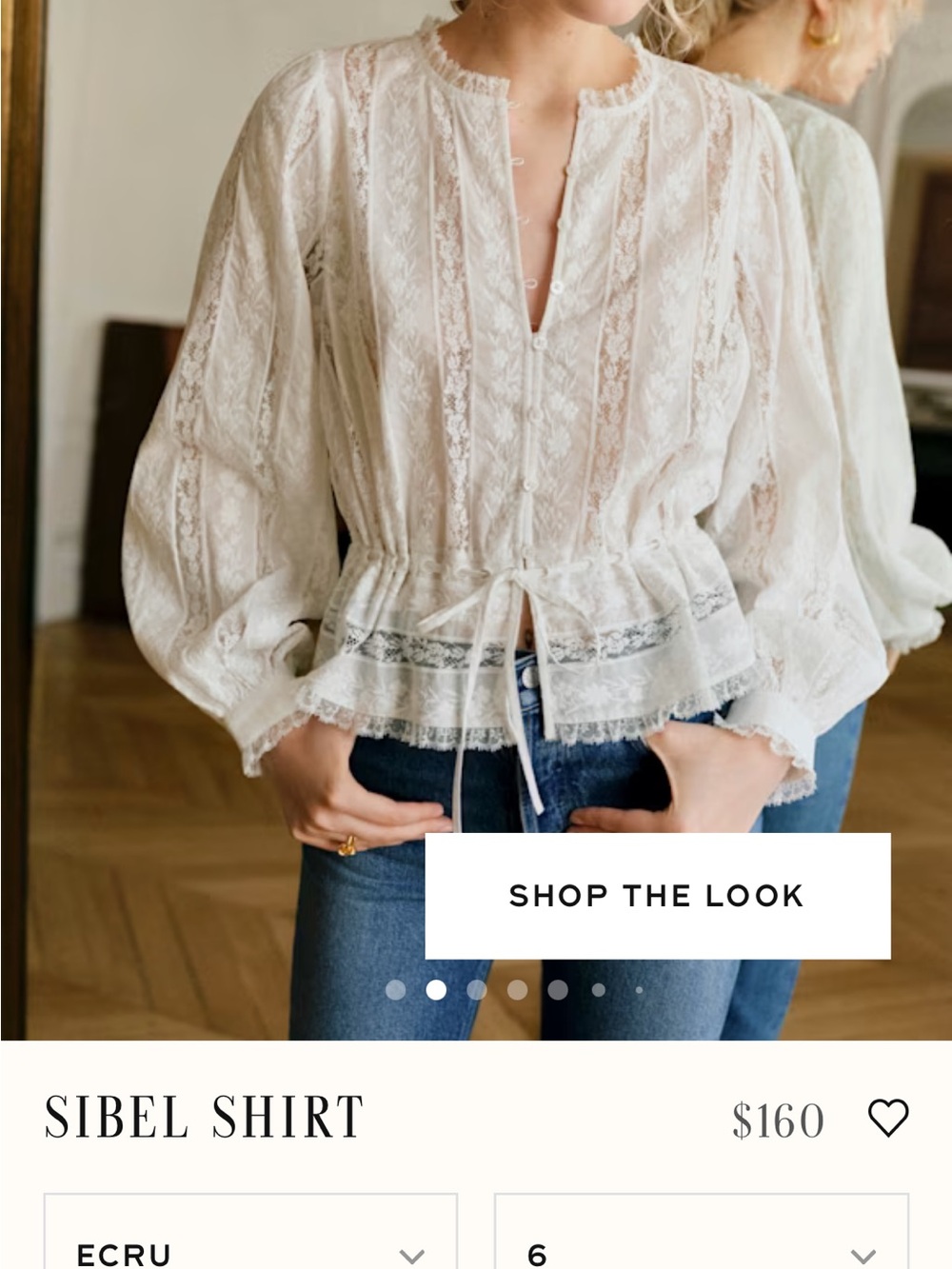 NEW SEZANE BLOUSE 🌻 - Picture 3 of 12